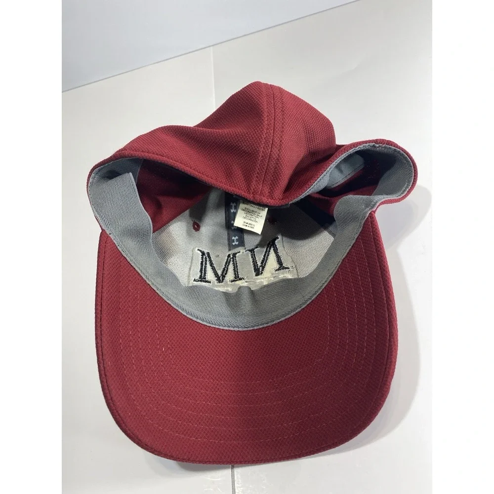 Under Armour New Mexico State Aggies Fitted Hat M/L Maroon‎ Performance Cap NCAA